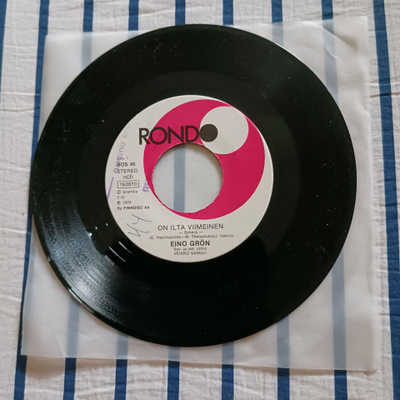 Eino Grön – On Ilta Viimeinen 7" orig1979 mint