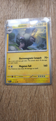 Alolan Golem #46 Pokemon Journey Together card