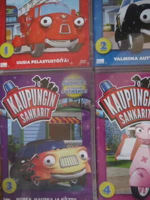 Kaupungin sankarit 1-4 4DVD