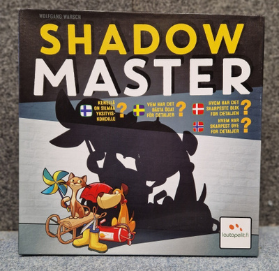 Shadow Master lautapeli uudenveroinen