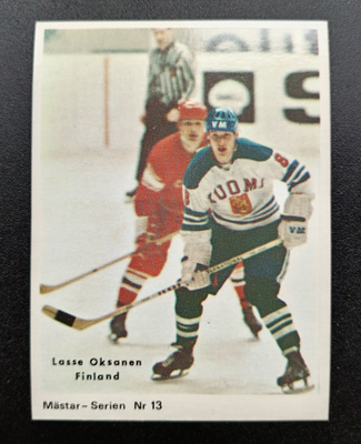 1970-71 Mästar-Serien #13 Lasse Oksanen