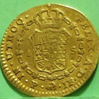 Kolumbia, 1 Escudo 1809 Fernando VII 3,21 g - pikkukuva 2