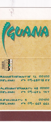 Helsinki, Guana, , tulitikku aski aihio     b431