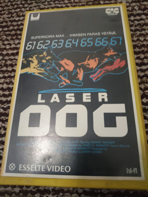Laser Dog Esselte Video Vhs Kasetti