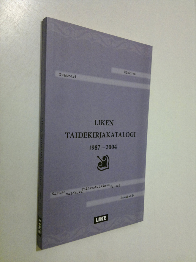 Liken taidekirjakatalogi  1987-2004
