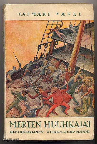 Sauli, Jalmari: Merten huuhkajat (1.p.,nid., 1925)