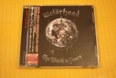 Motörhead – The Wörld Is Yours CD JAPANI