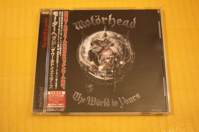Motörhead – The Wörld Is Yours CD JAPANI