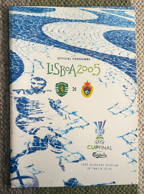 UEFA CUP FINAL LISBOA 2005 OFFICIAL PROGRAMME