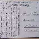 Oulu, väkeä F: M. Franzénin patsaalla, vanha mv pk, kulk. - pikkukuva 2