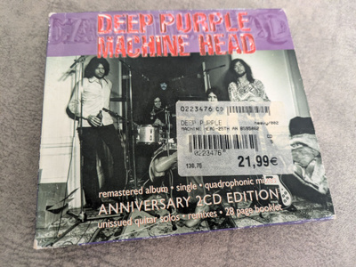 Deep Purple - Machine Head (2CD) VG+!! Remastered