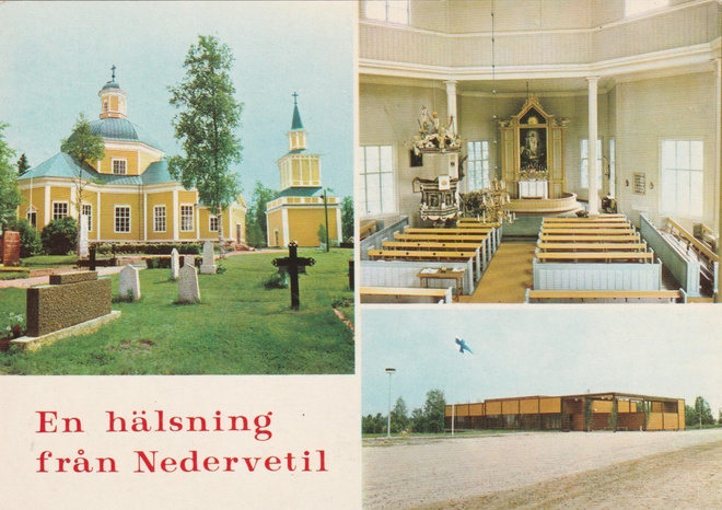 KIRKKOKORTTI - ALAVETELIN KIRKKO