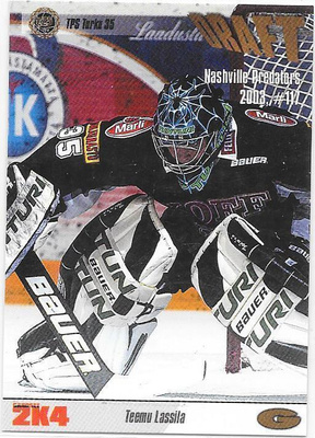 2003-04 CardSet #155 Teemu Lassila TPS MV
