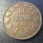 10 penniä 1908 - pikkukuva 1