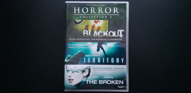 DVD: Horror Collection 2: Blackout + Territory + The Broken