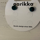 Aarikka Marja-napit tumma sinivihreä - pikkukuva 2