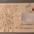 neitonen ristin juurella, kohokuvio, kulkenut 1907 - pikkukuva 2
