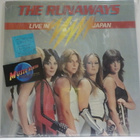 THE RUNWAYS - LIVE IN JAPAN-77 M-/M- LP - pikkukuva 1