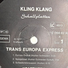 Kraftwerk - Trans Europa Express LP 1977 - pikkukuva 5