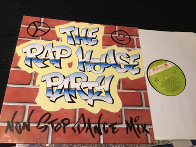 The Rap House Party Lp Nl 1988