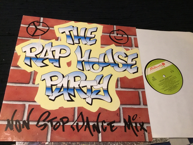 The Rap House Party Lp Nl 1988