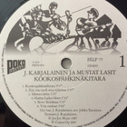 J. KARJALAINEN JA MUSTAT LASIT/ KOOKOSPÄHKINÄKITARA vinyyli. - pikkukuva 4
