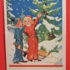 Vanha joulukortti kulk 1941 - pikkukuva 1