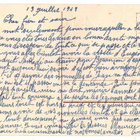 HILEKORTTI / Upeat suuret ruusut ja parsan oksat. 1940-l. - pikkukuva 2