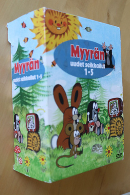 5DVD Myyrän uudet seikkailut 1-5 ( 2,3 ja 5 uusia )