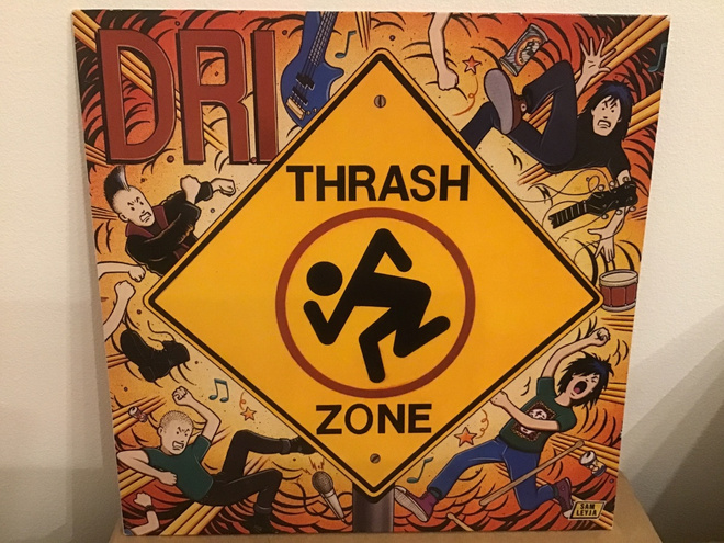 D.R.I. : Thrash Zone Lp levy