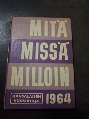 Mitä Missä Milloin 1964