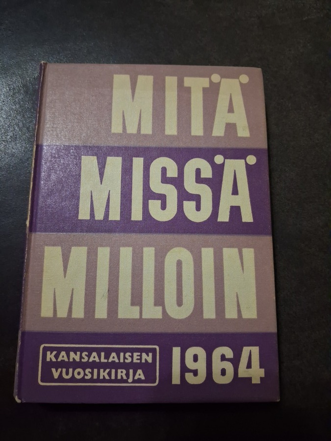 Mitä Missä Milloin 1964