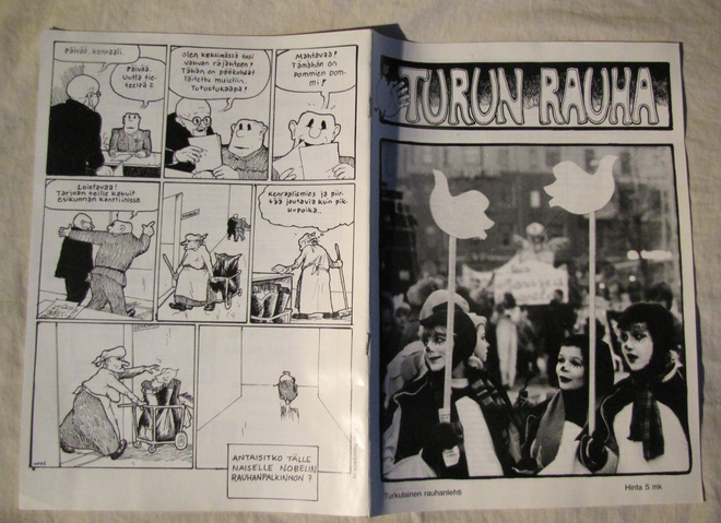 Turun Rauha, lehti nro 1 vuodelta 1983