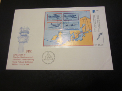 FDC 1988 BL4 Finlandia 88