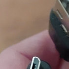 Musta Micro USB latausjohto 25-30 cm - pikkukuva 4