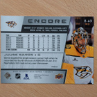 2025-26 Upper Deck Juuse Saros Encore Red /199 - pikkukuva 2