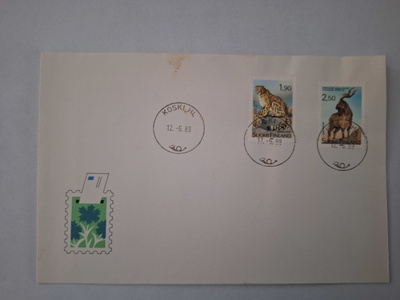 FDC 12.6.1989 KORKEASAARI 100 VUOTTA