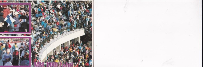 Lahti, Sommitelmakortti, MM 1989 ,   b606
