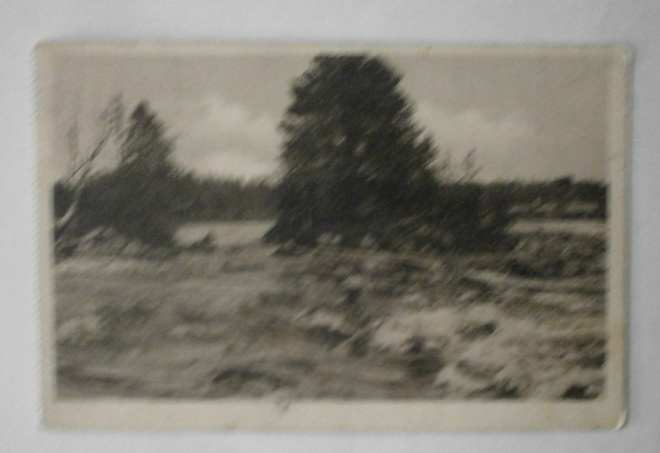 Kajaani, Petäjäkoski, vanha mv pk, p. 1917