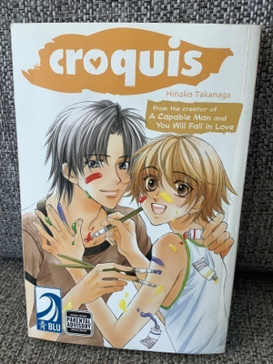 CROQUIS (YAOI MANGA)  ENGL.
