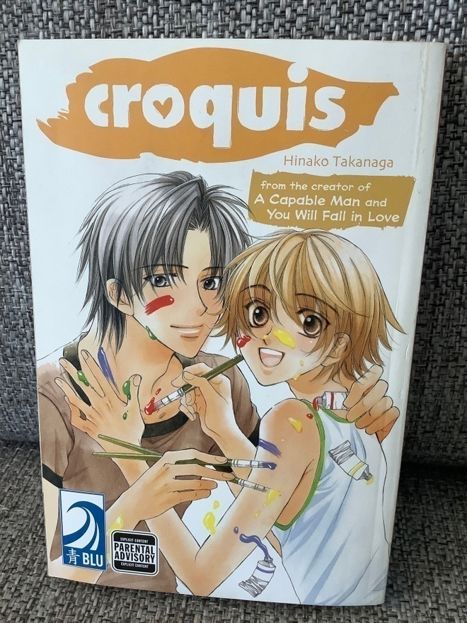 CROQUIS (YAOI MANGA)  ENGL.