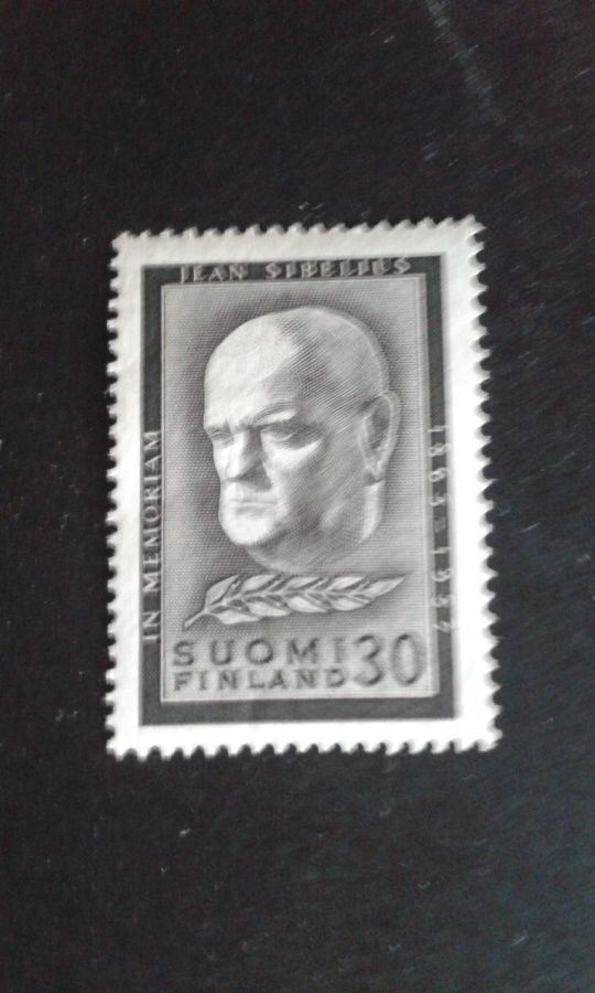 1957 sibeliuksen surumerkki**
