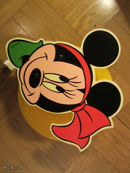 WALT DISNEY MINNI HIIRI VALAISIN 80-LUVULTA