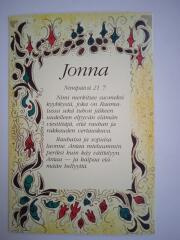 NO  1 - jonna