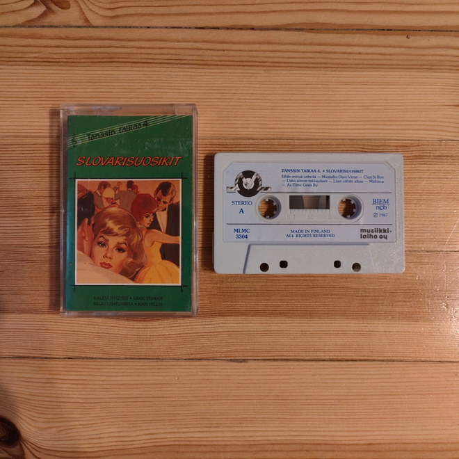 Tanssin Taikaa 4. - Slovarisuosikit c-kasetti