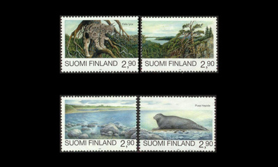 1286-9 ** Uhanalaisia eläimiä (1995)