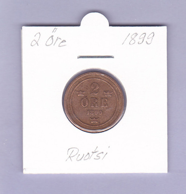 Ruotsi 2 Öre v.1899 KM#746