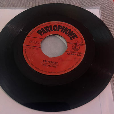 THE BEATLES: Dizzy Miss Lizzy * Yesterday * FIN 1965