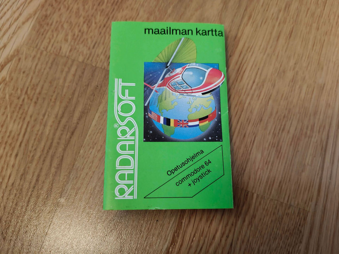 Maailman Kartta - Commodore 64