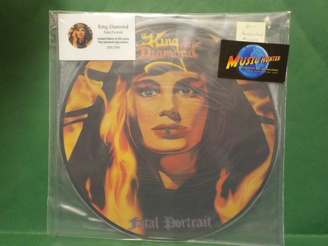 KING DIAMOND - FATAL PORTRAIT M- SWITZERLAND #COPY LP